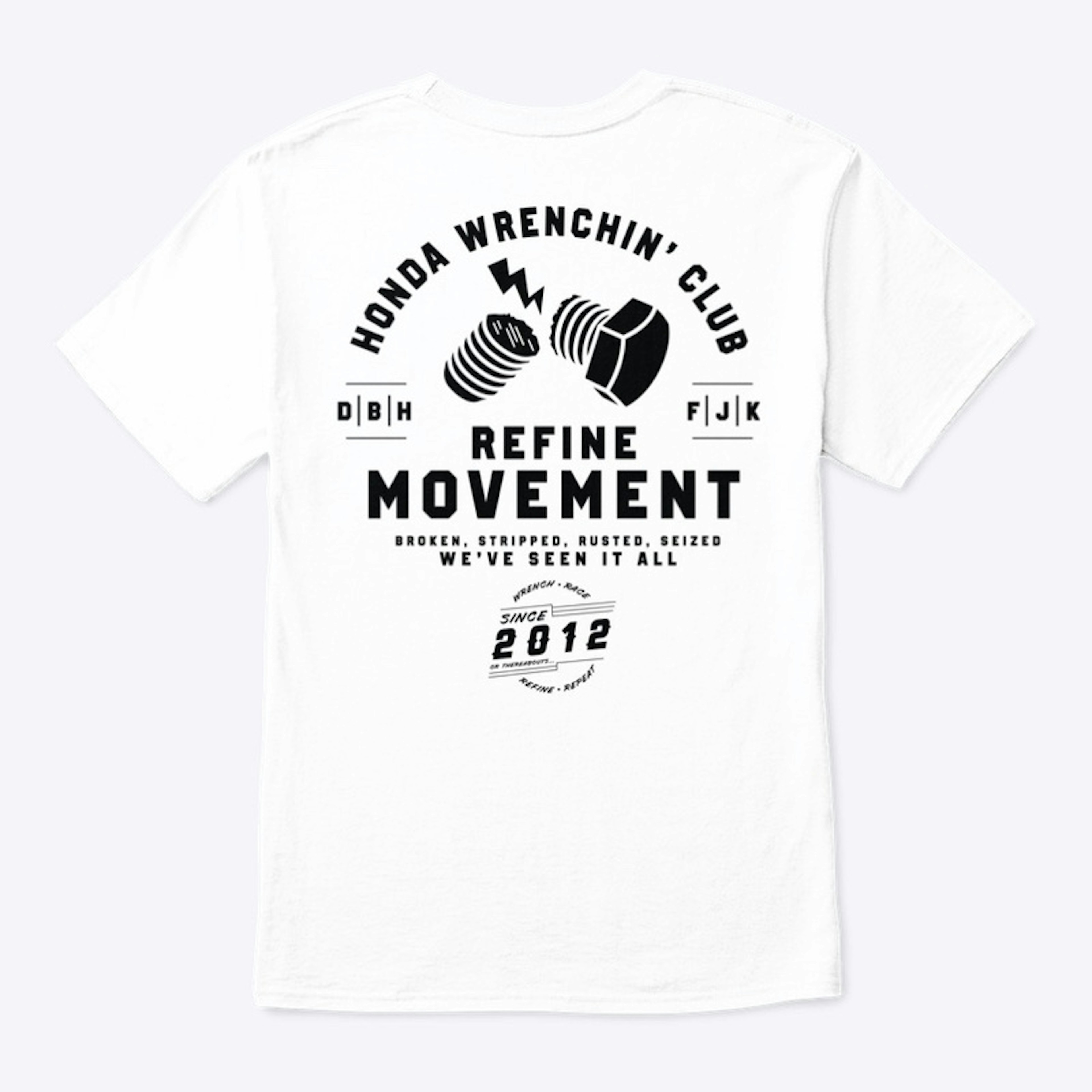 Wrenchin Club Light Colors T-Shirt
